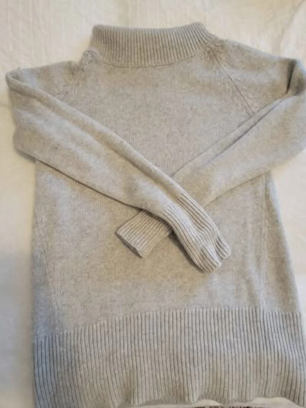 Aritzia Babaton cashmere wool turtleneck sweater XS - Picture 6 of 7